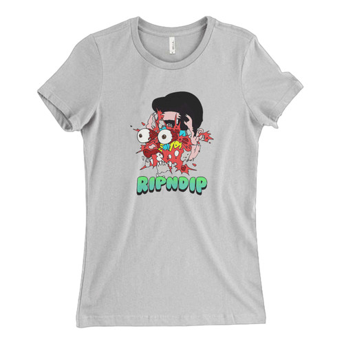 These are Getter Ripndip Remixes Fresh Women T Shirt that are cute tied to the side or paired with a cardigan or jacket for a more styled look. So comfy and classic, they are sure to make your vacation extra magical.