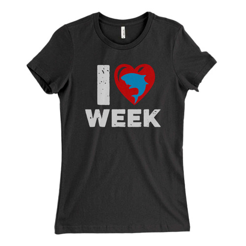 These are I Love Shark Week Fresh Women T Shirt that are cute tied to the side or paired with a cardigan or jacket for a more styled look. So comfy and classic, they are sure to make your vacation extra magical.