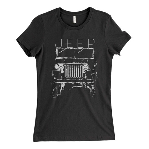 These are jeep willys grill sketch Fresh Women T Shirt that are cute tied to the side or paired with a cardigan or jacket for a more styled look. So comfy and classic, they are sure to make your vacation extra magical.