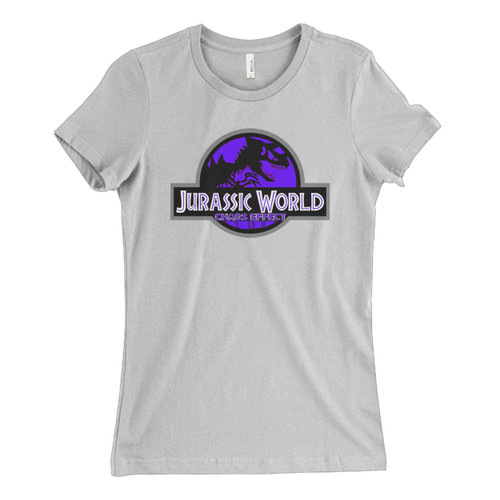 These are Jurassic World Logo Chaos Effect Fresh Women T Shirt that are cute tied to the side or paired with a cardigan or jacket for a more styled look. So comfy and classic, they are sure to make your vacation extra magical.