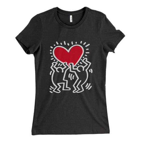 These are Keith Haring Love Logo Fresh Women T Shirt that are cute tied to the side or paired with a cardigan or jacket for a more styled look. So comfy and classic, they are sure to make your vacation extra magical.