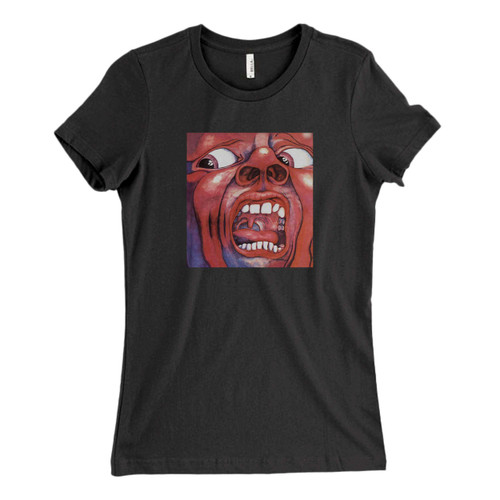 These are King Crimson Men's In The Court Of The Crimson King Fresh Women T Shirt that are cute tied to the side or paired with a cardigan or jacket for a more styled look. So comfy and classic, they are sure to make your vacation extra magical.