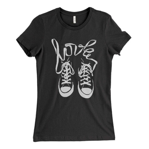 These are Laces Spelling Love Fresh Women T Shirt that are cute tied to the side or paired with a cardigan or jacket for a more styled look. So comfy and classic, they are sure to make your vacation extra magical.