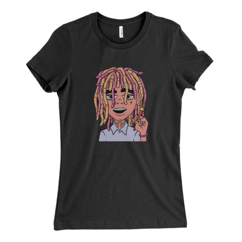 These are lil pump cool smoke Fresh Women T Shirt that are cute tied to the side or paired with a cardigan or jacket for a more styled look. So comfy and classic, they are sure to make your vacation extra magical.