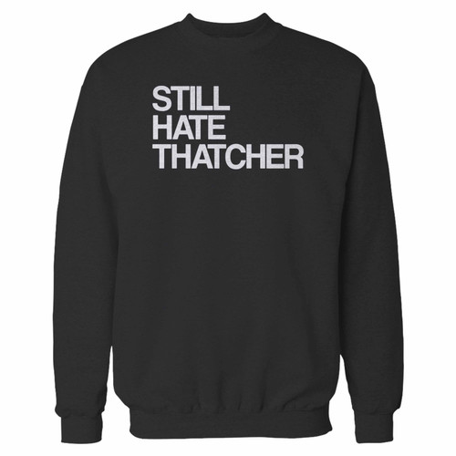 Your still hate thatcher crewneck sweatshirt just got an update. This super comfortable and lighter weight crewneck will become your favorite go-to sweatshirt. The cozy spandex cuffs and waistband make this pill-resistant sweatshirt a fan favorite.And your group will look and feel their best in this premium ringspun cotton crew.