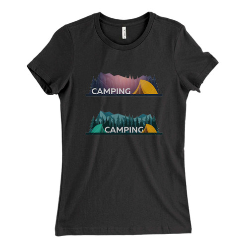 These are Mountains Outdoors Hiking Camping Forest Fresh Women T Shirt that are cute tied to the side or paired with a cardigan or jacket for a more styled look. So comfy and classic, they are sure to make your vacation extra magical.