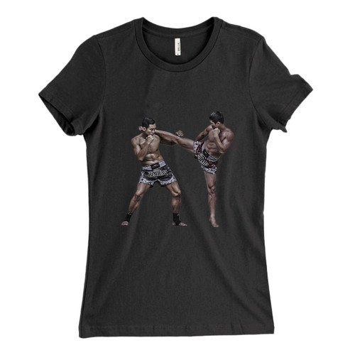 These are muay thai Fresh Women T Shirt that are cute tied to the side or paired with a cardigan or jacket for a more styled look. So comfy and classic, they are sure to make your vacation extra magical.