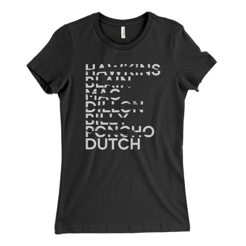 These are Predator Hitlist Fresh Women T Shirt that are cute tied to the side or paired with a cardigan or jacket for a more styled look. So comfy and classic, they are sure to make your vacation extra magical.