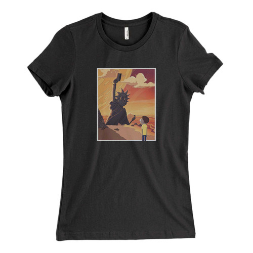 These are Rick And Morty And Harmon Cartoon Tv Show Art Fresh Women T Shirt that are cute tied to the side or paired with a cardigan or jacket for a more styled look. So comfy and classic, they are sure to make your vacation extra magical.