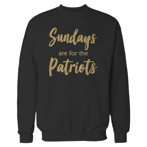 Your sundays are for the patriots crewneck sweatshirt just got an update. This super comfortable and lighter weight crewneck will become your favorite go-to sweatshirt. The cozy spandex cuffs and waistband make this pill-resistant sweatshirt a fan favorite.And your group will look and feel their best in this premium ringspun cotton crew.