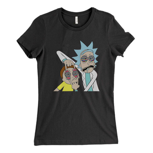 These are Rick And Morty Trippy Fresh Women T Shirt that are cute tied to the side or paired with a cardigan or jacket for a more styled look. So comfy and classic, they are sure to make your vacation extra magical.
