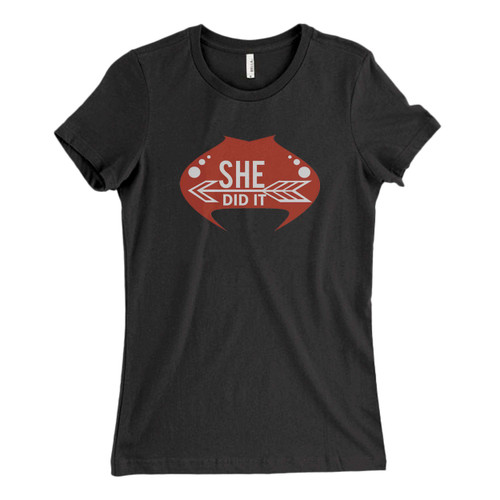These are She Did It Fresh Women T Shirt that are cute tied to the side or paired with a cardigan or jacket for a more styled look. So comfy and classic, they are sure to make your vacation extra magical.
