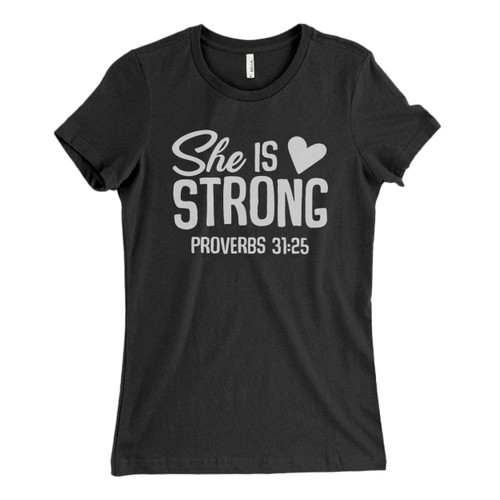 These are She Is Strong Fresh Women T Shirt that are cute tied to the side or paired with a cardigan or jacket for a more styled look. So comfy and classic, they are sure to make your vacation extra magical.