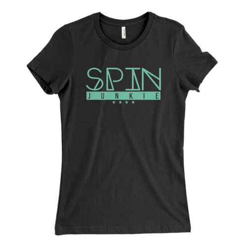 These are Spin Junkie Spin Class Fresh Women T Shirt that are cute tied to the side or paired with a cardigan or jacket for a more styled look. So comfy and classic, they are sure to make your vacation extra magical.