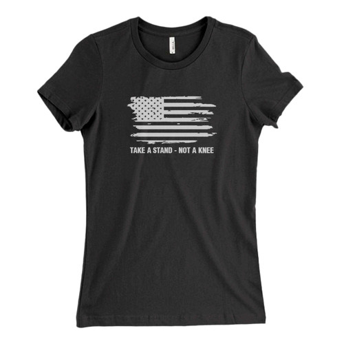 These are Stand For The Anthem I Don't Kneel Nfl Boycott Patriotic American Flag Fresh Women T Shirt that are cute tied to the side or paired with a cardigan or jacket for a more styled look. So comfy and classic, they are sure to make your vacation extra magical.