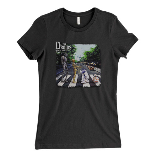 These are Star Wars Droids Mash Up Fresh Women T Shirt that are cute tied to the side or paired with a cardigan or jacket for a more styled look. So comfy and classic, they are sure to make your vacation extra magical.