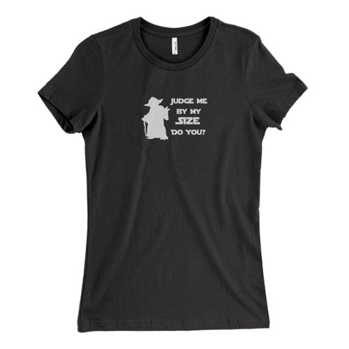 These are Star Wars Yoda Judge Me By My Size Funny Comic Con Fresh Women T Shirt that are cute tied to the side or paired with a cardigan or jacket for a more styled look. So comfy and classic, they are sure to make your vacation extra magical.