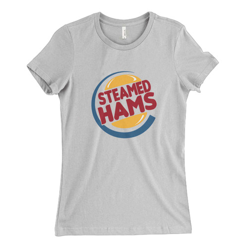 These are Steam Hams Fresh Women T Shirt that are cute tied to the side or paired with a cardigan or jacket for a more styled look. So comfy and classic, they are sure to make your vacation extra magical.