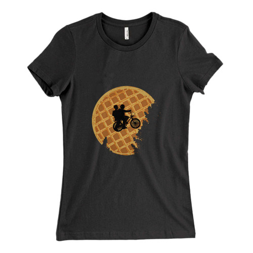 These are Stranger Things Waffle Moon Fresh Women T Shirt that are cute tied to the side or paired with a cardigan or jacket for a more styled look. So comfy and classic, they are sure to make your vacation extra magical.