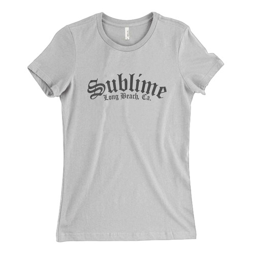 These are Sublime Long Beach Logo Fresh Women T Shirt that are cute tied to the side or paired with a cardigan or jacket for a more styled look. So comfy and classic, they are sure to make your vacation extra magical.