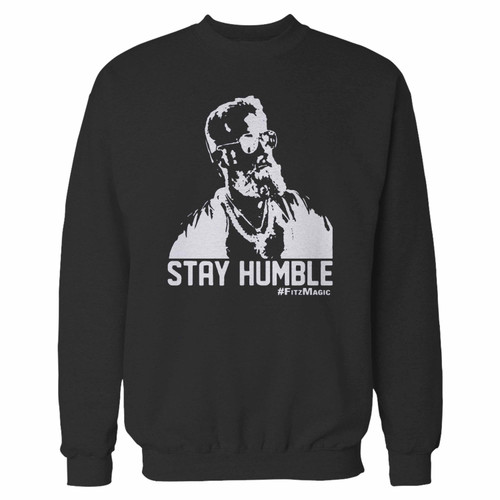 Your tampa bay buccaneers ryan fitzpatrick crewneck sweatshirt just got an update. This super comfortable and lighter weight crewneck will become your favorite go-to sweatshirt. The cozy spandex cuffs and waistband make this pill-resistant sweatshirt a fan favorite.And your group will look and feel their best in this premium ringspun cotton crew.