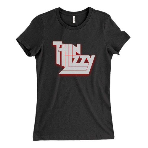 These are Thin Lizzy Rock Band Classic Logo Fresh Women T Shirt that are cute tied to the side or paired with a cardigan or jacket for a more styled look. So comfy and classic, they are sure to make your vacation extra magical.