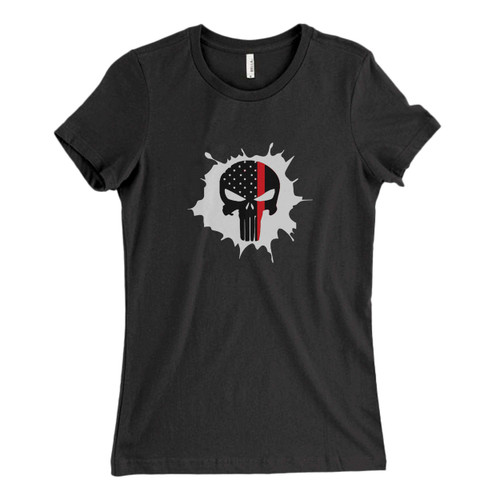 These are Thin Red Line Skull Tee Support Fire Fighters Fresh Women T Shirt that are cute tied to the side or paired with a cardigan or jacket for a more styled look. So comfy and classic, they are sure to make your vacation extra magical.