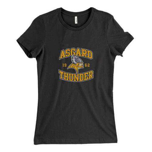 These are Thor - Asgard Gods Football Team Logo Fresh Women T Shirt that are cute tied to the side or paired with a cardigan or jacket for a more styled look. So comfy and classic, they are sure to make your vacation extra magical.