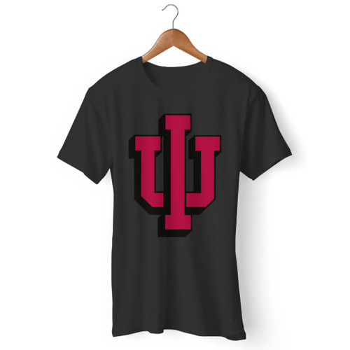 Indiana Hoosiers Primary Logo 2 Men T Shirt