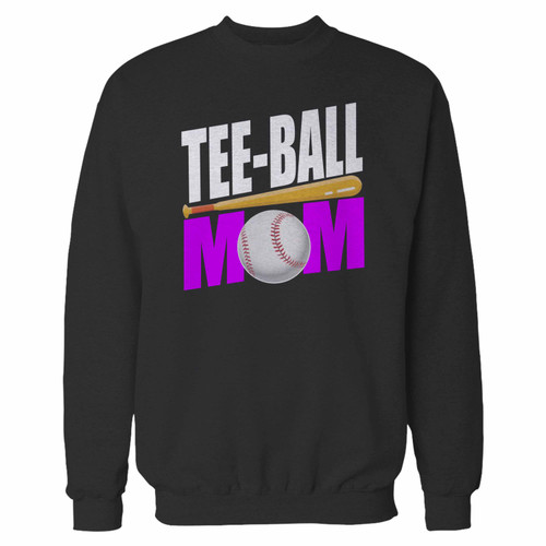 Your tee-ball mom crewneck sweatshirt just got an update. This super comfortable and lighter weight crewneck will become your favorite go-to sweatshirt. The cozy spandex cuffs and waistband make this pill-resistant sweatshirt a fan favorite.And your group will look and feel their best in this premium ringspun cotton crew.