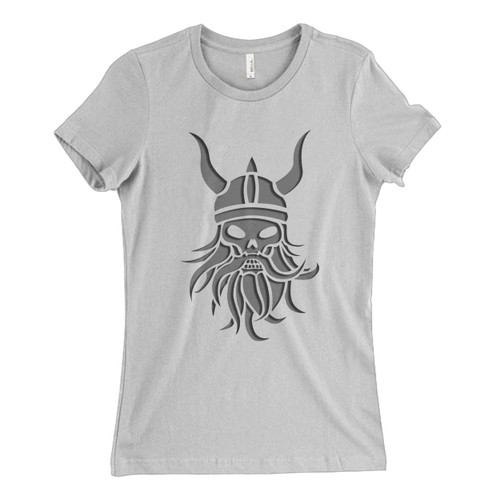 These are Viking warrior skull Fresh Women T Shirt that are cute tied to the side or paired with a cardigan or jacket for a more styled look. So comfy and classic, they are sure to make your vacation extra magical.