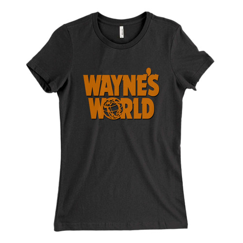These are Wayne's World Logo Fresh Women T Shirt that are cute tied to the side or paired with a cardigan or jacket for a more styled look. So comfy and classic, they are sure to make your vacation extra magical.
