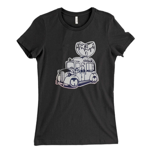 These are Wu Tang Clan Ice Cream Truck Fresh Women T Shirt that are cute tied to the side or paired with a cardigan or jacket for a more styled look. So comfy and classic, they are sure to make your vacation extra magical.