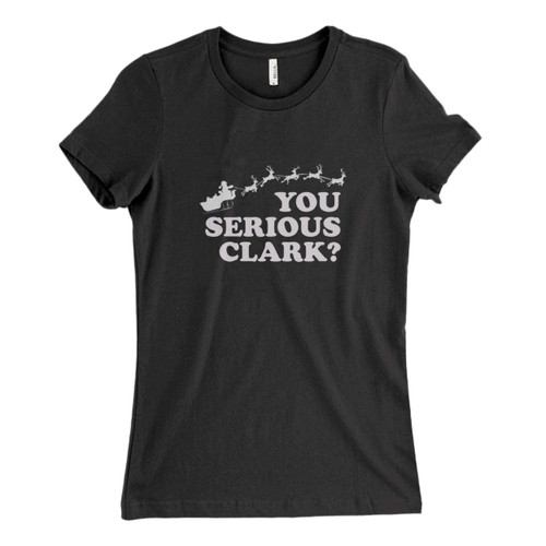 These are You Serious Clark Fresh Women T Shirt that are cute tied to the side or paired with a cardigan or jacket for a more styled look. So comfy and classic, they are sure to make your vacation extra magical.