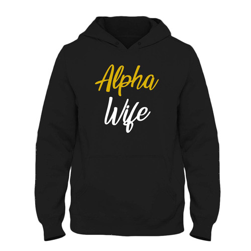 Was created with comfort in mind, this Alpha Wife Fresh Hoodie lighter weight is perfect for any activity. Teams and groups love this hoodie for its affordable price and variety of colors.