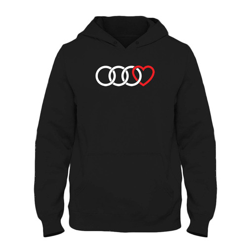 Was created with comfort in mind, this Audi Rings Heart Car Fan Fresh Hoodie lighter weight is perfect for any activity. Teams and groups love this hoodie for its affordable price and variety of colors.