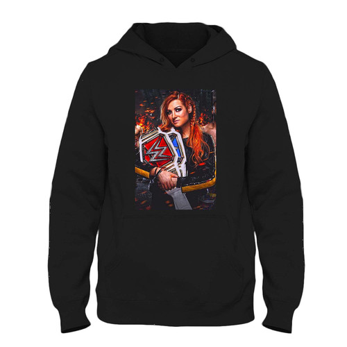 Was created with comfort in mind, this Becky Lynch Double Champion Fresh Hoodie lighter weight is perfect for any activity. Teams and groups love this hoodie for its affordable price and variety of colors.