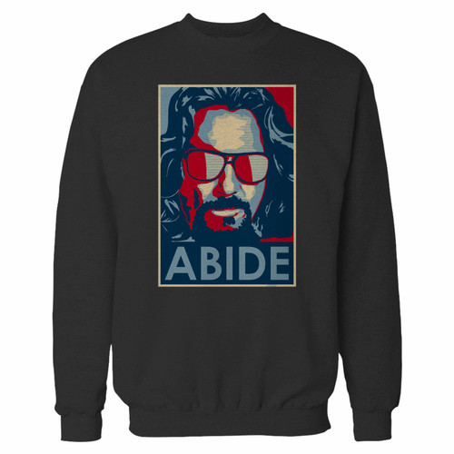 Your the dude abide the big lebowski crewneck sweatshirt just got an update. This super comfortable and lighter weight crewneck will become your favorite go-to sweatshirt. The cozy spandex cuffs and waistband make this pill-resistant sweatshirt a fan favorite.And your group will look and feel their best in this premium ringspun cotton crew.