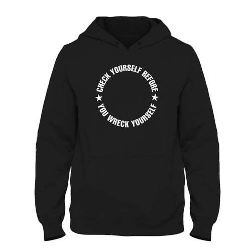 Was created with comfort in mind, this Check Yourself Before You Wreck Yourself Fresh Best Hoodie lighter weight is perfect for any activity. Teams and groups love this hoodie for its affordable price and variety of colors.