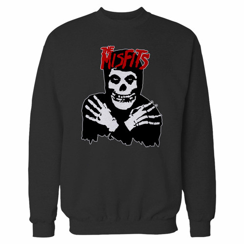 Your the misfits classic skull distressed crewneck sweatshirt just got an update. This super comfortable and lighter weight crewneck will become your favorite go-to sweatshirt. The cozy spandex cuffs and waistband make this pill-resistant sweatshirt a fan favorite.And your group will look and feel their best in this premium ringspun cotton crew.
