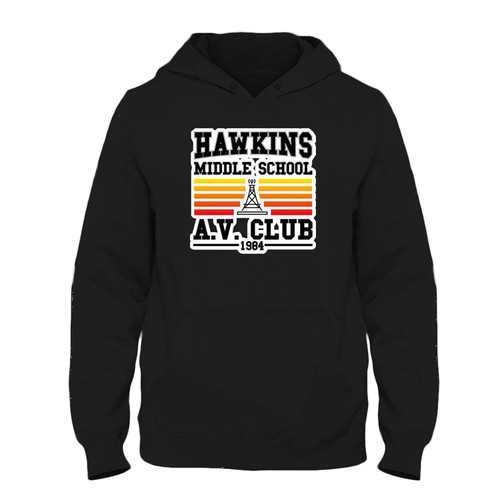 Was created with comfort in mind, this Hawkins Middle School Av Club Fresh Best Hoodie lighter weight is perfect for any activity. Teams and groups love this hoodie for its affordable price and variety of colors.