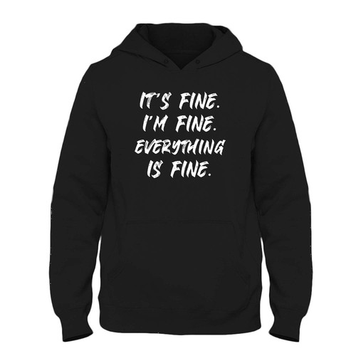 Was created with comfort in mind, this It's Fine I'm Fine Everything Is Fine Fresh Best Hoodie lighter weight is perfect for any activity. Teams and groups love this hoodie for its affordable price and variety of colors.