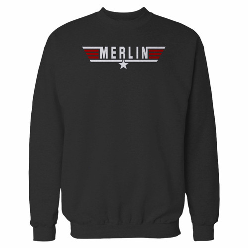 Your top gun merlin crewneck sweatshirt just got an update. This super comfortable and lighter weight crewneck will become your favorite go-to sweatshirt. The cozy spandex cuffs and waistband make this pill-resistant sweatshirt a fan favorite.And your group will look and feel their best in this premium ringspun cotton crew.