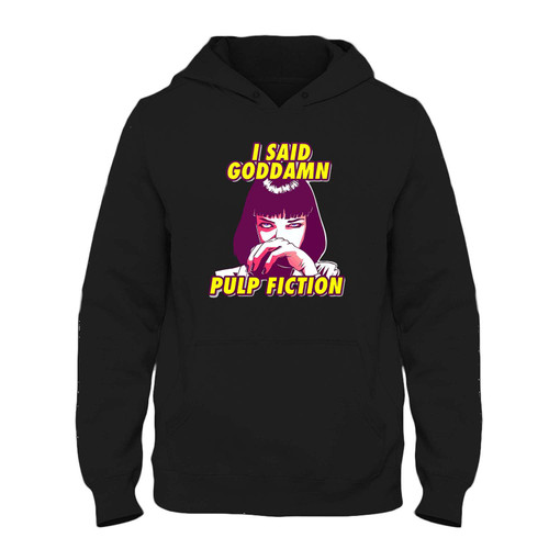 Was created with comfort in mind, this Pulp Fiction I Said Goddamn Fresh Best Hoodie lighter weight is perfect for any activity. Teams and groups love this hoodie for its affordable price and variety of colors.