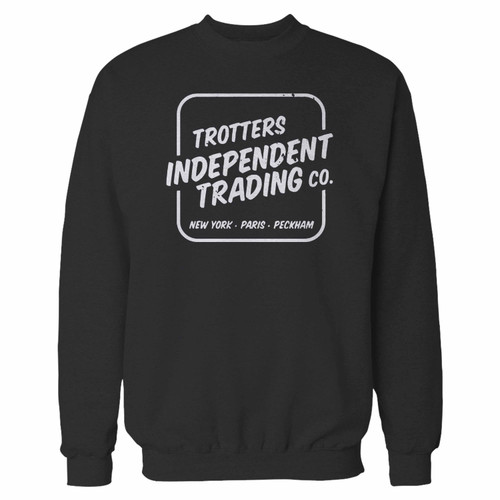 Your trotters independent traders crewneck sweatshirt just got an update. This super comfortable and lighter weight crewneck will become your favorite go-to sweatshirt. The cozy spandex cuffs and waistband make this pill-resistant sweatshirt a fan favorite.And your group will look and feel their best in this premium ringspun cotton crew.