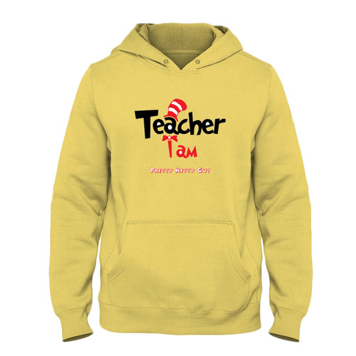 Was created with comfort in mind, this Teacher I Am Dr Seuss Logo Fresh Best Hoodie lighter weight is perfect for any activity. Teams and groups love this hoodie for its affordable price and variety of colors.