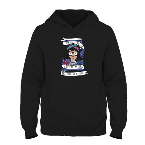 Was created with comfort in mind, this Tina Belcher Im Not Hero I Put On My Bra Parody Fresh Best Hoodie lighter weight is perfect for any activity. Teams and groups love this hoodie for its affordable price and variety of colors.