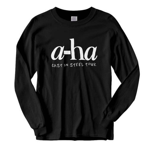 This classic fit A Ha Aha Sast In Steel TOUR Fresh Best Long Sleeve Shirt is casually elegant and very comfortable. With fine quality print to make one stand out, it's a perfect fit for every occasion.