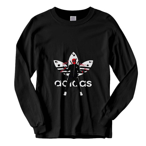 This classic fit Adidas Sport Pew Pew Pew Fresh Best Long Sleeve Shirt is casually elegant and very comfortable. With fine quality print to make one stand out, it's a perfect fit for every occasion.