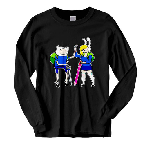 This classic fit Adventure time Finn and Fionna Fresh Best Long Sleeve Shirt is casually elegant and very comfortable. With fine quality print to make one stand out, it's a perfect fit for every occasion.